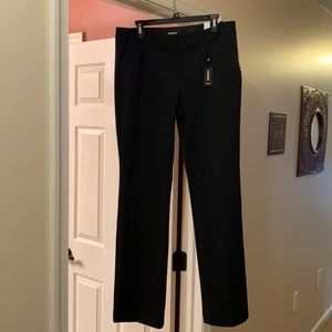 Express Black Low Rise Barely Boot Editor Pant